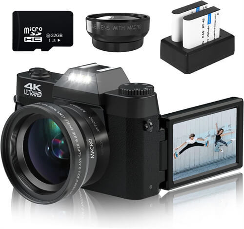 4k vlogging camera vetek 4k digital camera